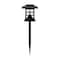 Flash Furniture Halsey Brown Lantern Style LED Solar Lights Weather Resistant Outdoor Solar Powered Lights, 8PK DN-SL106-8-BR-GG - alternate 4